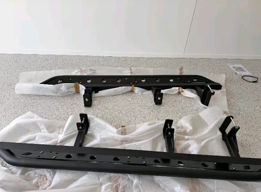 Ford F-150 rocker panel protection rock sliders Ford F-150 rocker panel protection rock sliders